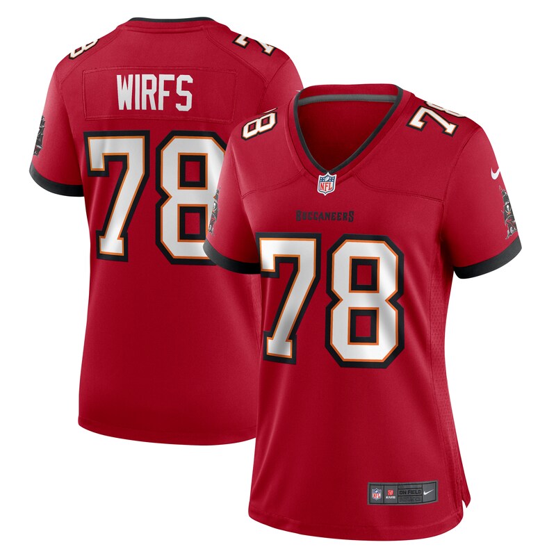 Tristan Wirfs Tampa Bay Buccaneers Women Game Jersey - Red