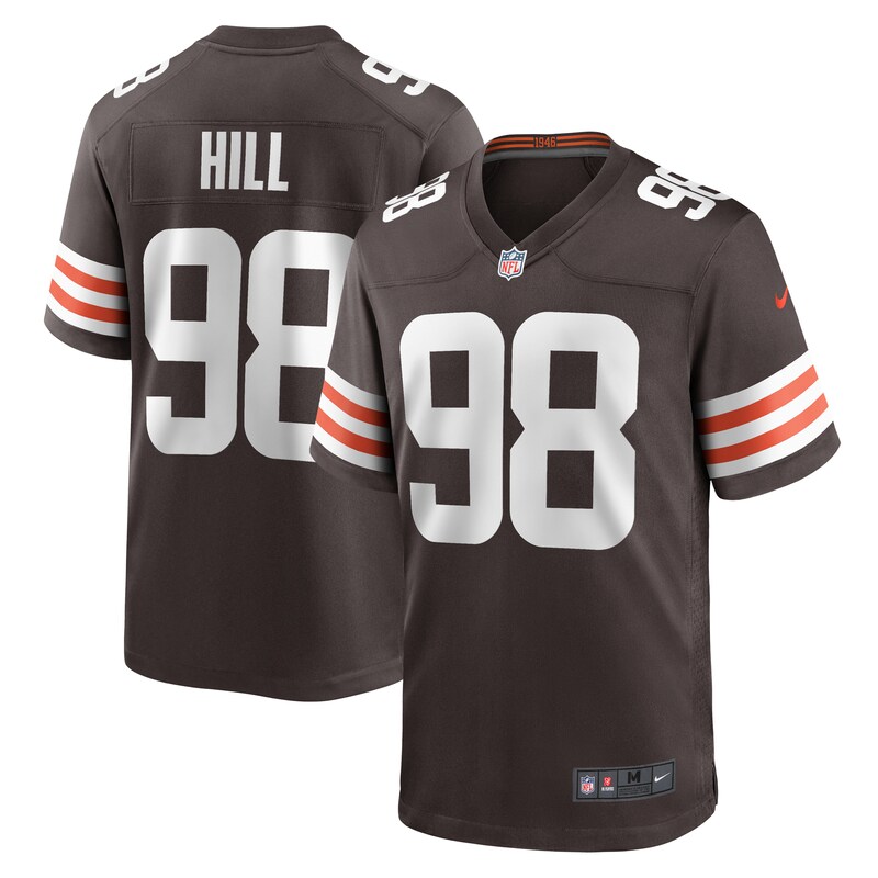 Trysten Hill Cleveland Browns Game Jersey - Brown