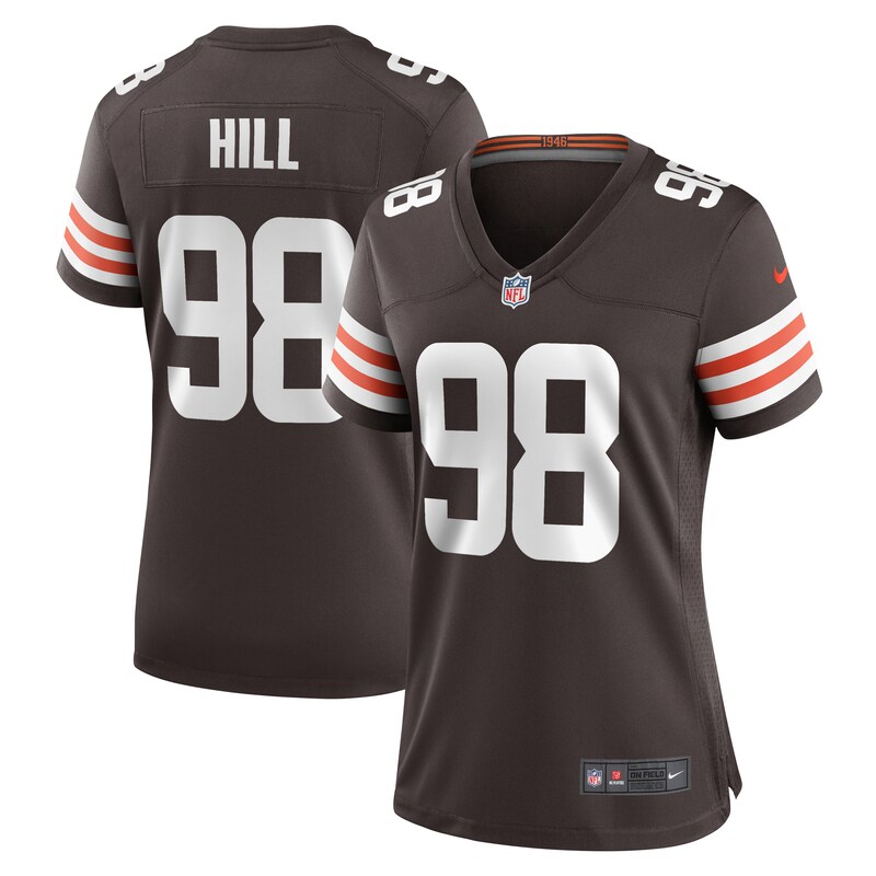 Trysten Hill Cleveland Browns Women Game Jersey - Brown