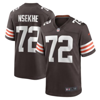 Ty Nsekhe Cleveland Browns Game Jersey - Brown