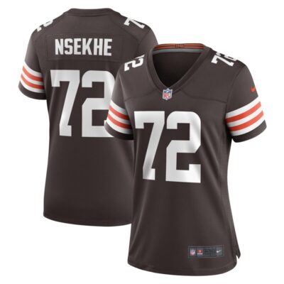 Ty Nsekhe Cleveland Browns Women Game Jersey - Brown