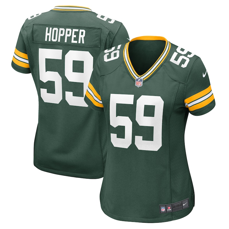 Ty'Ron Hopper Green Bay Packers Women Game Jersey - Green