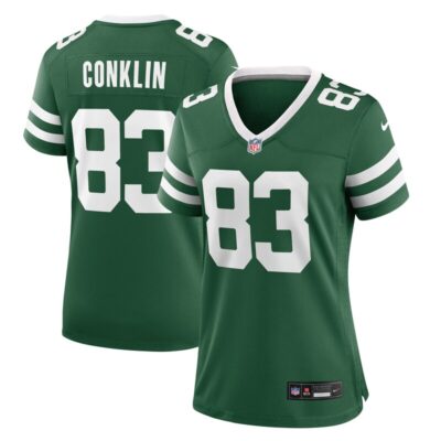 Tyler Conklin New York Jets Women Team Game Jersey - Legacy Green