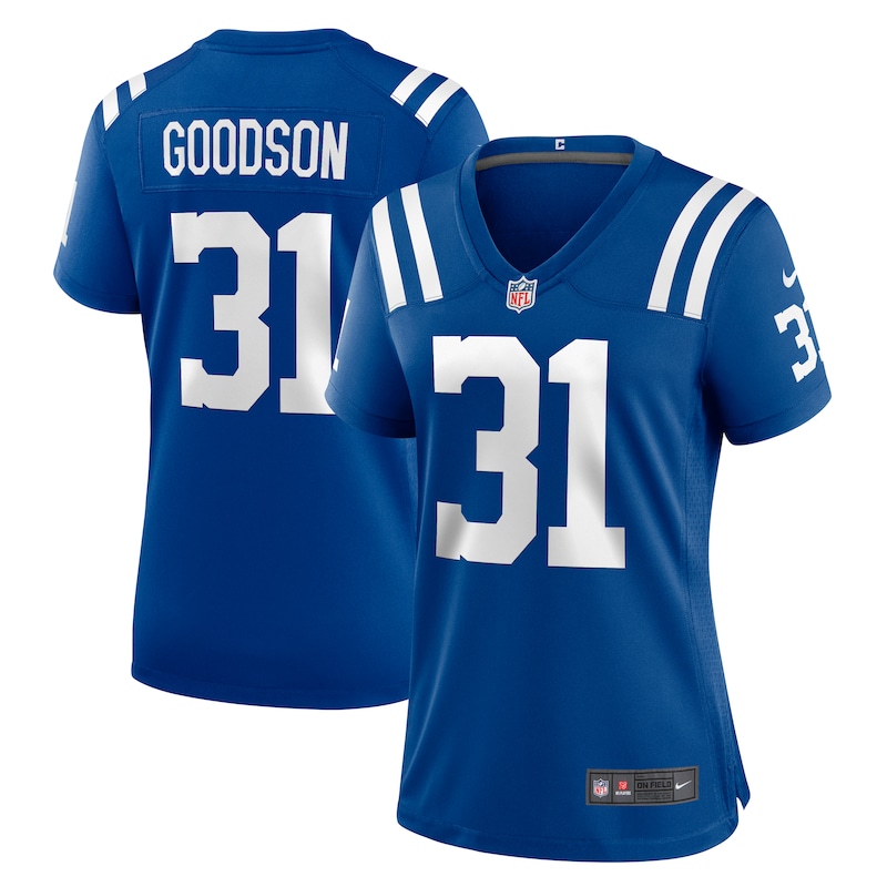Tyler Goodson Indianapolis Colts Women Game Jersey - Royal