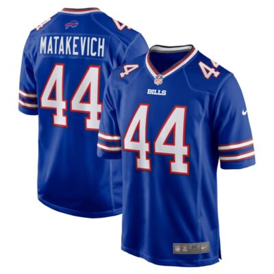 Tyler Matakevich Buffalo Bills Game Jersey - Royal