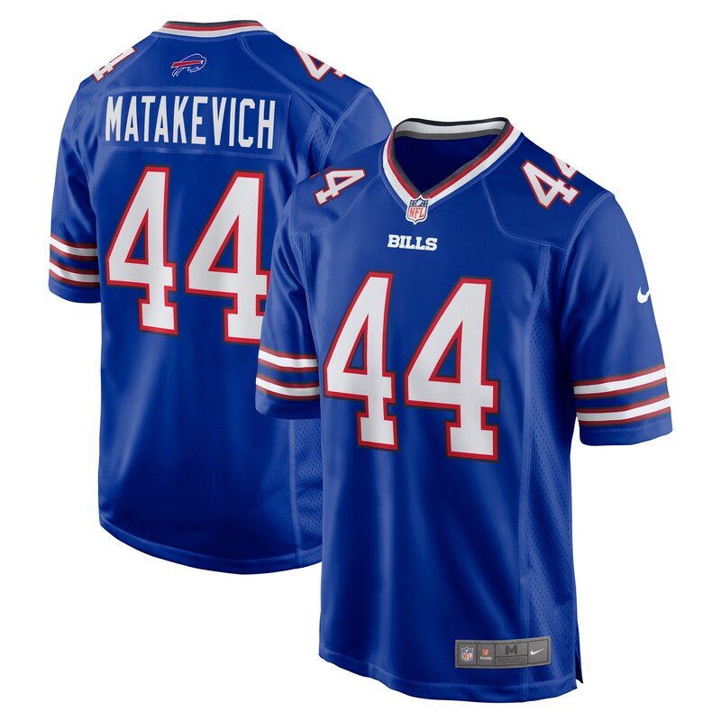 Tyler Matakevich Buffalo Bills Game Jersey - Royal