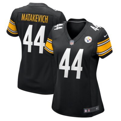 Tyler Matakevich Pittsburgh Steelers Women Game Jersey - Black