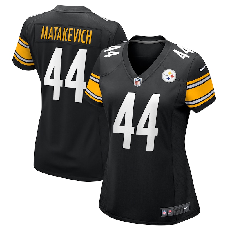 Tyler Matakevich Pittsburgh Steelers Women Game Jersey - Black