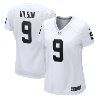 Tyree Wilson Las Vegas Raiders Women Game Jersey - White