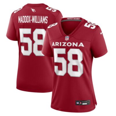 Tyreek Maddox-Williams Arizona Cardinals Women Game Jersey - Cardinal