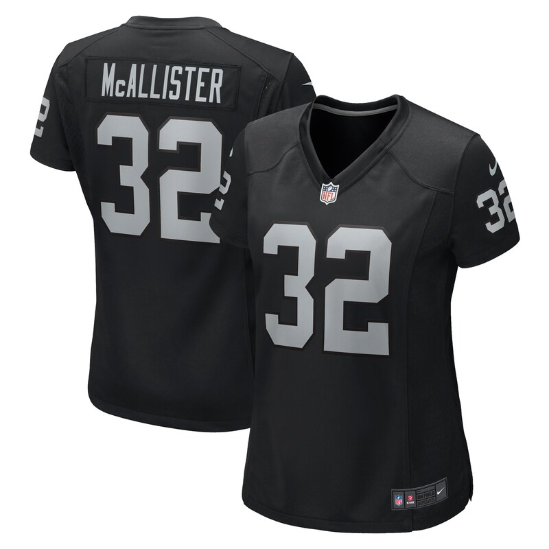 Tyreik McAllister Las Vegas Raiders Women Game Jersey - Black