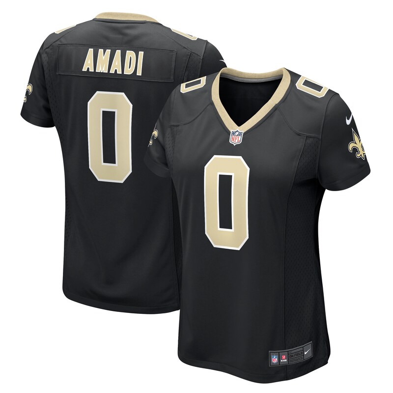 Ugo Amadi New Orleans Saints Women Team Game Jersey - Black