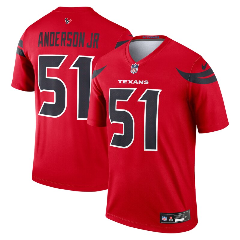 Will Anderson Jr. Houston Texans Alternate Legend Player Performance Top - Red