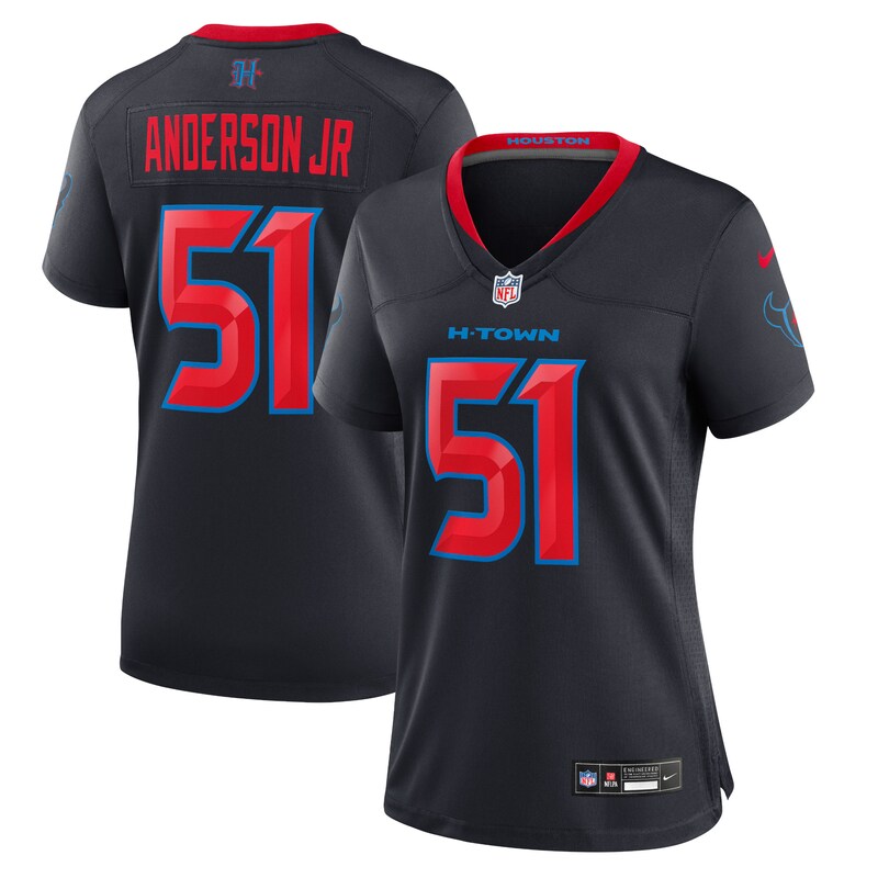 Will Anderson Jr. Houston Texans Women 2nd Alternate Game Jersey - Navy