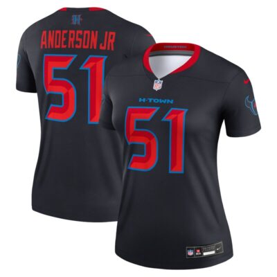 Will Anderson Jr. Houston Texans Women Alternate Legend Player Performance Top - Navy