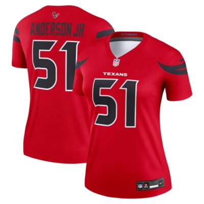 Will Anderson Jr. Houston Texans Women Alternate Legend Player Performance Top - Red