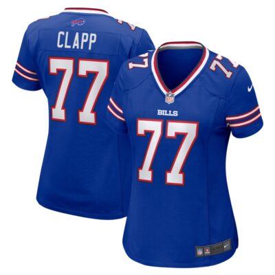 Will Clapp Buffalo Bills Women Team Game Jersey - Royal