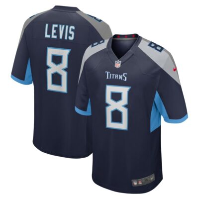 Will Levis Tennessee Titans Game Jersey - Navy