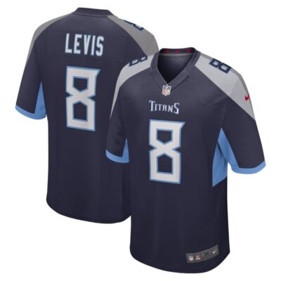 Will Levis Tennessee Titans Youth Game Jersey - Navy