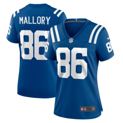 Will Mallory Indianapolis Colts Women Team Game Jersey - Royal