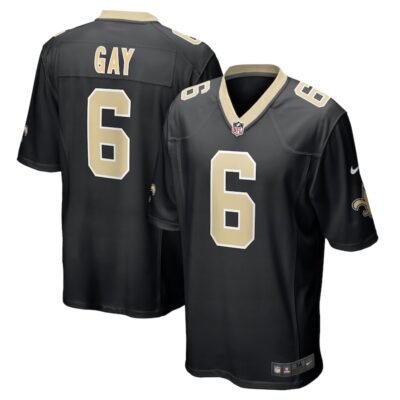 Willie Gay New Orleans Saints Game Jersey - Black