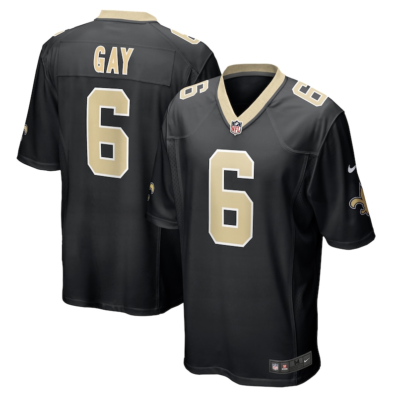 Willie Gay New Orleans Saints Game Jersey - Black