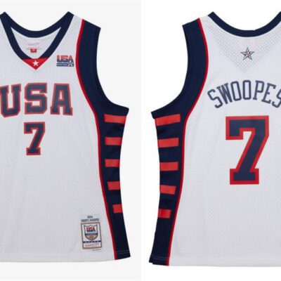 WoTeam USA #7 Sheryl Swoopes White 2024 Stitched Jersey