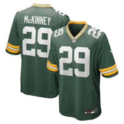 Xavier McKinney Green Bay Packers Team Game Jersey - Green