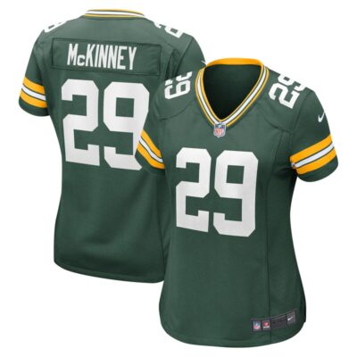 Xavier McKinney Green Bay Packers Women Team Game Jersey - Green