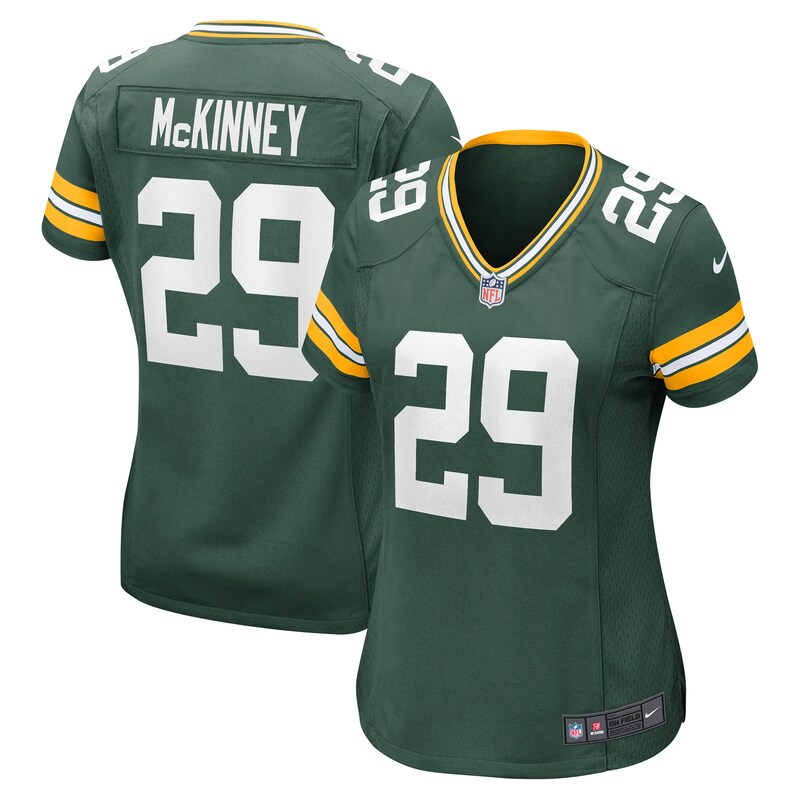 Xavier McKinney Green Bay Packers Women Team Game Jersey - Green