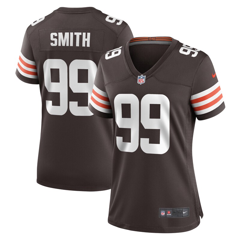 Za'Darius Smith Cleveland Browns Women Team Game Jersey - Brown