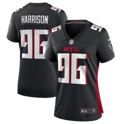 Zach Harrison Atlanta Falcons Women Team Game Jersey - Black