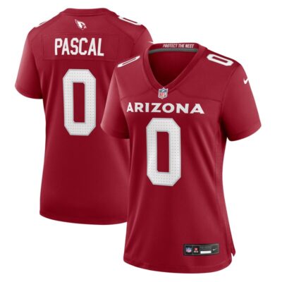 Zach Pascal Arizona Cardinals Women Team Game Jersey - Cardinal
