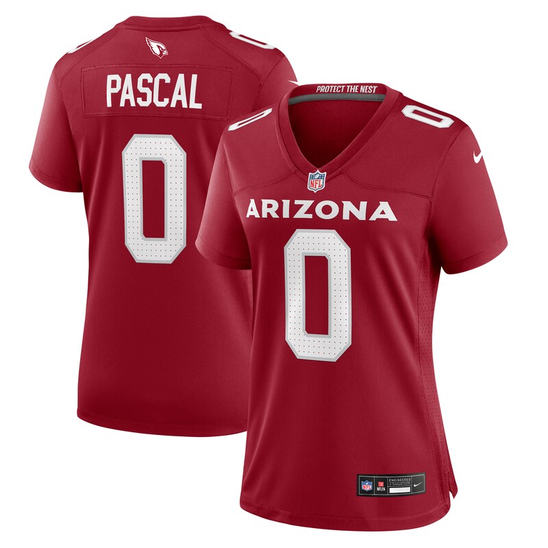 Zach Pascal Arizona Cardinals Women Team Game Jersey - Cardinal
