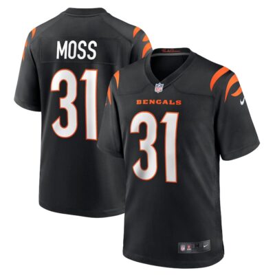 Zack Moss Cincinnati Bengals Game Jersey - Black