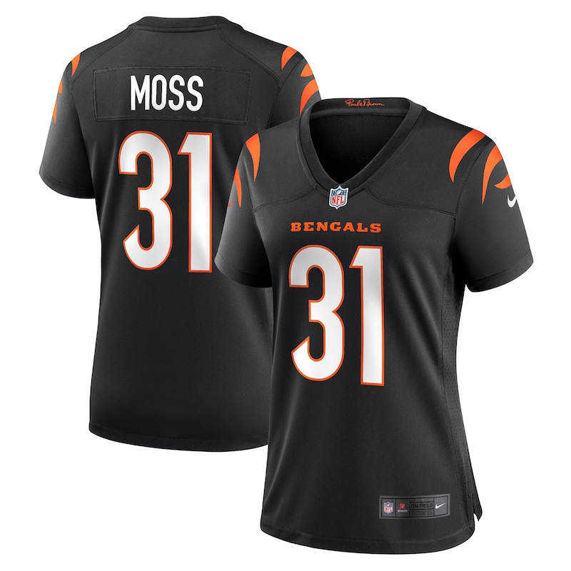 Zack Moss Cincinnati Bengals Women Game Jersey - Black