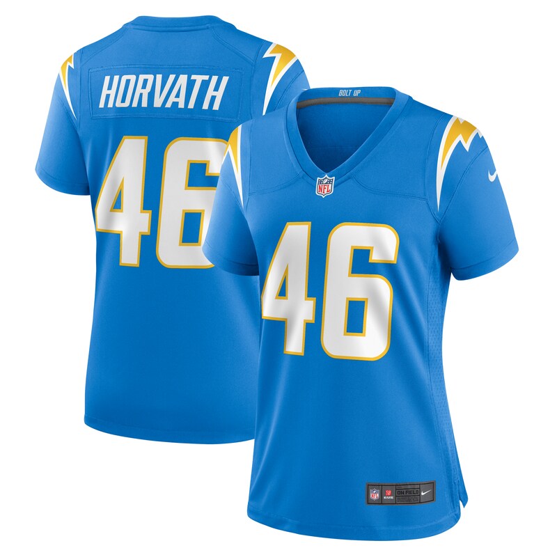 Zander Horvath Los Angeles Chargers Women Game Jersey - Powder Blue