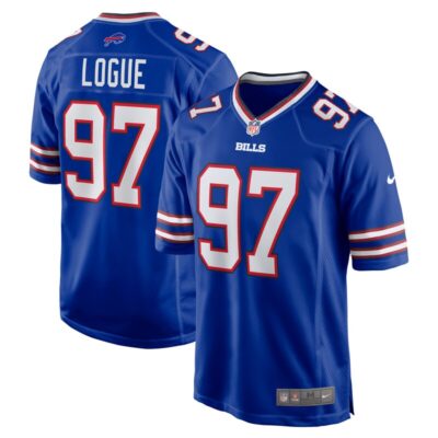 Zion Logue Buffalo Bills Team Game Jersey - Royal