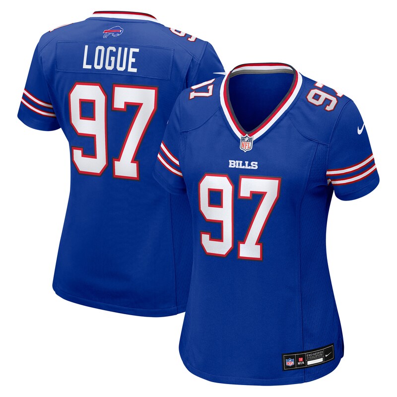 Zion Logue Buffalo Bills Women Team Game Jersey - Royal