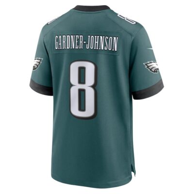 C.J. Gardner-Johnson #8 Philadelphia Eagles Super Bowl LIX Youth Jersey - Midnight Green - Image 3