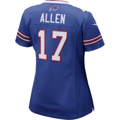 Josh Allen #17 Buffalo Bills Super Bowl LIX Women's Jersey - Royal - Image 3