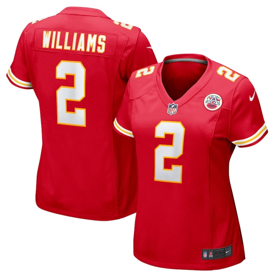 Joshua Williams 2 Kansas City Chiefs Women's Game Jersey - Red