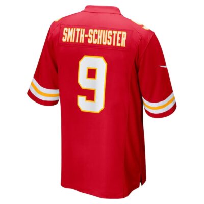 JuJu Smith-Schuster #9 Kansas City Chiefs Super Bowl LIX Youth Jersey - Red - Image 3