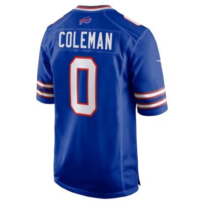 Keon Coleman #0 Buffalo Bills Super Bowl LIX Jersey - Men's - Royal - Image 3