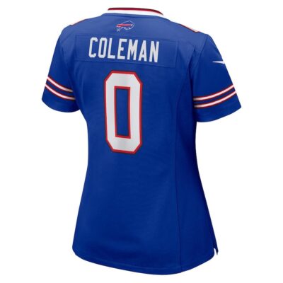 Keon Coleman #0 Buffalo Bills Super Bowl LIX Women's Jersey - Royal - Image 3