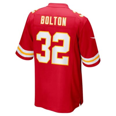 Nick Bolton #32 Kansas City Chiefs Super Bowl LIX Jersey - Men's - Red - Image 3