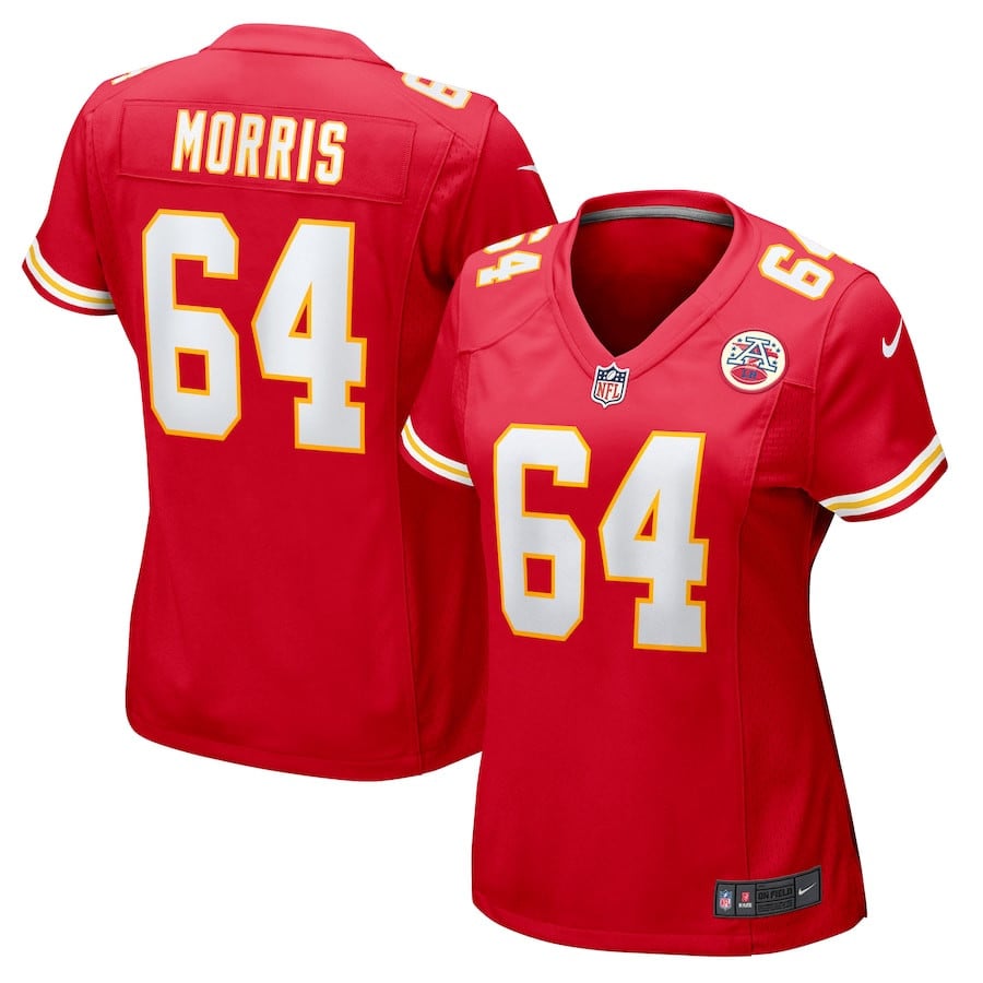 Wanya Morris 64 Kansas City Chiefs Women's Game Jersey - Red