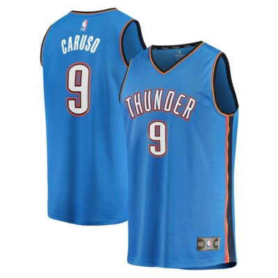 Alex Caruso Oklahoma City Thunder Fast Break Replica Player Jersey - Icon Edition - Blue