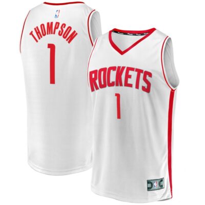 Amen Thompson Houston Rockets Youth Fast Break Replica Player Jersey - Association Edition - White