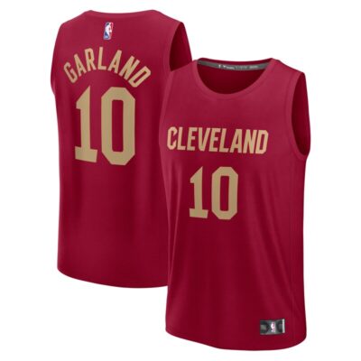 Darius Garland Cleveland Cavaliers Youth Fast Break Player Jersey - Icon Edition - Wine